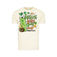 Vintage Arctic st. patricks day jesus fills my cup Vintage Tee - MaliasSmallBusiness