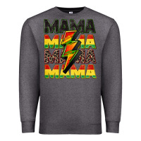 Charcoal Heather juneteenth mama Premium Sweatshirt - CowGirlArtShop
