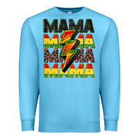 Ocean Blue juneteenth mama Premium Sweatshirt - CowGirlArtShop