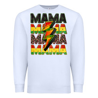 White juneteenth mama Premium Sweatshirt - CowGirlArtShop