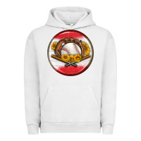 Pigment Lunar Rock baseball with sunflower round earrings Urban Hoodie - BundleAndBundleShop