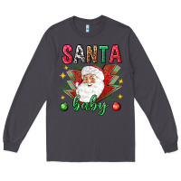 Smoke Santa baby Christmas Long Sleeve Tee - NancyCooperArtShop