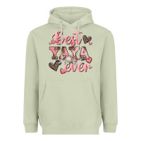 Matcha best yaya ever mother's day Heavyweight Hoodie - CowGirlArtShop