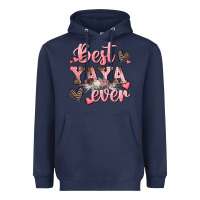 Navy best yaya ever mother's day Heavyweight Hoodie - CowGirlArtShop