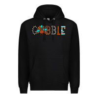 Black gobble Premium Hoodie - JahusDesignShop