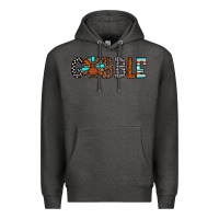 Charcoal Heather gobble Premium Hoodie - JahusDesignShop
