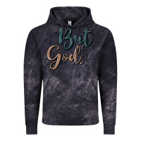 Cloud Black but god Vintage Hoodie - MaliasSmallBusiness