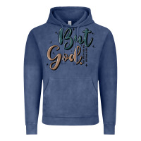 Vintage Denim but god Vintage Hoodie - MaliasSmallBusiness