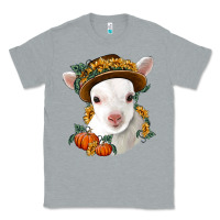 Heather Grey cute baby lamb thanksgiving nancy Classic Tee - NancyCooperArtShop