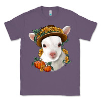 Lavender cute baby lamb thanksgiving nancy Classic Tee - NancyCooperArtShop