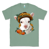 Sage cute baby lamb thanksgiving nancy Classic Tee - NancyCooperArtShop