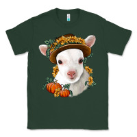 Sports Green cute baby lamb thanksgiving nancy Classic Tee - NancyCooperArtShop
