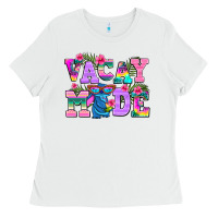 White vacay mode Ladies Tee - AdoDesignShop
