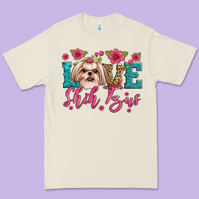 Love Shih Tzus Premium Tee Designed By Jahusdesignshop