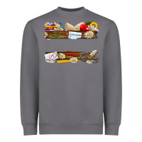 Storm floral teacher custom name Heavyweight Sweatshirt - NancyCooperArtShop