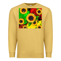 Antique Gold juneteenth sunflowers Premium Sweatshirt - CowGirlArtShop