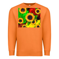 Carrot juneteenth sunflowers Premium Sweatshirt - CowGirlArtShop