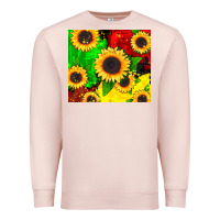 Pale Pink juneteenth sunflowers Premium Sweatshirt - CowGirlArtShop