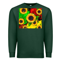 Sports Green juneteenth sunflowers Premium Sweatshirt - CowGirlArtShop