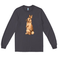 Smoke Bunny Long Sleeve Tee - NancyCooperArtShop