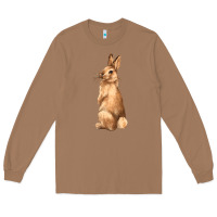 Toasted Coconut Bunny Long Sleeve Tee - NancyCooperArtShop