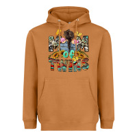 Meerkat mom of twins girls mother's day Heavyweight Hoodie - CowGirlArtShop