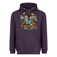 Plum mom of twins girls mother's day Heavyweight Hoodie - CowGirlArtShop