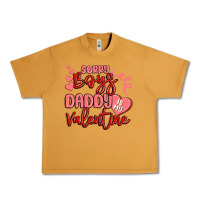 Peanut Butter sorry boys daddy is my valentine Urban Heavy Tee - MaliasSmallBusiness