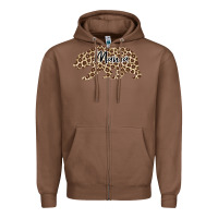 Chestnut Mama Leopard Zipper Hoodie - Bettercallsaul