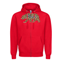 Red Mama Leopard Zipper Hoodie - Bettercallsaul