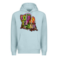 Blue Mist louisiana map Premium Hoodie - CowGirlArtShop