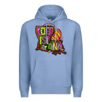 Colony Blue louisiana map Premium Hoodie - CowGirlArtShop