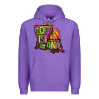 Purple louisiana map Premium Hoodie - CowGirlArtShop