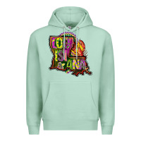 Seafoam louisiana map Premium Hoodie - CowGirlArtShop