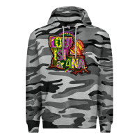 Slate Camo louisiana map Premium Hoodie - CowGirlArtShop