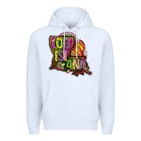 White louisiana map Premium Hoodie - CowGirlArtShop