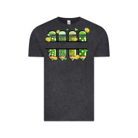 Vintage Black patricks day pencils Vintage Tee - MaliasSmallBusiness