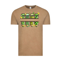 Vintage Coffee patricks day pencils Vintage Tee - MaliasSmallBusiness