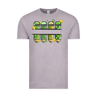 Vintage Zinc patricks day pencils Vintage Tee - MaliasSmallBusiness