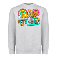 Hello Fifth Grade Heavyweight Sweatshirt | Teevron