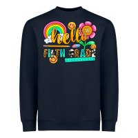 Navy hello fifth grade Heavyweight Sweatshirt - NancyCooperArtShop