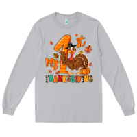 Moon Dust my first thanksgiving Long Sleeve Tee - MaliasSmallBusiness