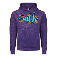 Cloud Purple faith Vintage Hoodie - MaliasSmallBusiness