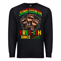 Black juneteenth free ish since 1865 Premium Sweatshirt - CowGirlArtShop
