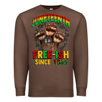 Chestnut juneteenth free ish since 1865 Premium Sweatshirt - CowGirlArtShop