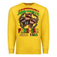 Lemon juneteenth free ish since 1865 Premium Sweatshirt - CowGirlArtShop