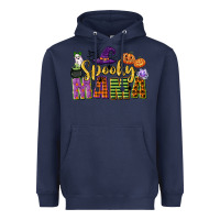 Navy spooky mama Heavyweight Hoodie - CowGirlArtShop