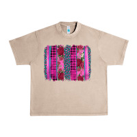 French Oak valentine's day floral leopard brushstroke Urban Heavy Tee - AdoDesignShop