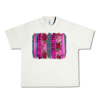 Pistachio valentine's day floral leopard brushstroke Urban Heavy Tee - AdoDesignShop