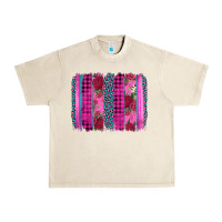 Sandshell valentine's day floral leopard brushstroke Urban Heavy Tee - AdoDesignShop